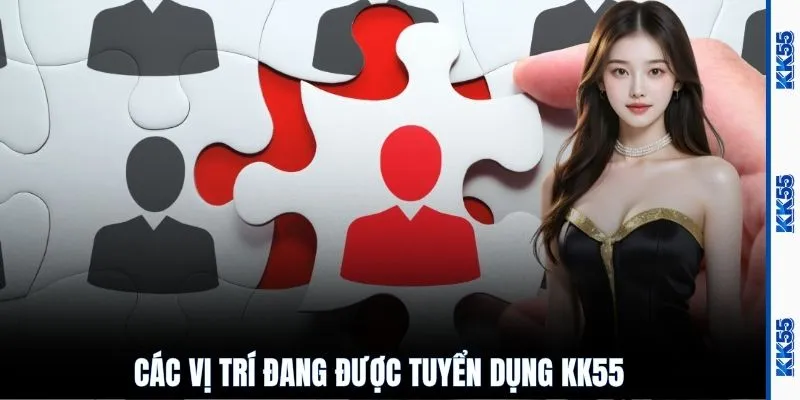 Các vị trí đang được tuyển dụng KK55