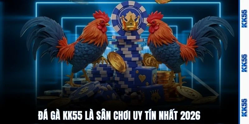 Đá gà KK55 là sân chơi uy tín nhất 2026